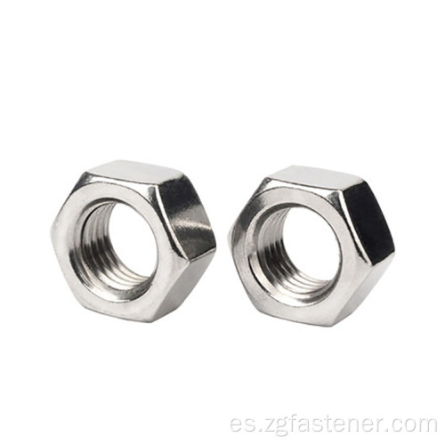 Acero inoxidable 316 Hexagon Nut DIN934